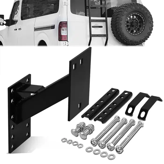 100Lbs Trailer Spare Tire Mount Kit Fits 4 X 4 & 5 X 4-1/2 in. Bolt Pattern Wheels Only