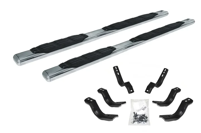 105404987PS 5 in. Wide 1000 Series Steps Step 01-14 Chevy Silverado GMC Sierra 1500 2500 3500