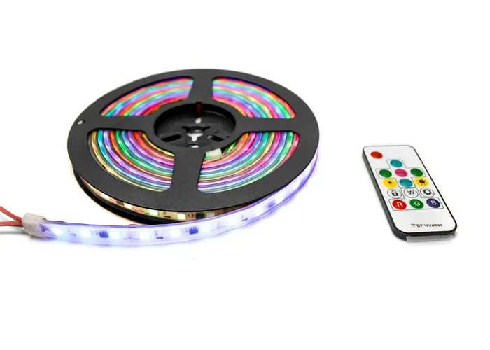 16.4 ft. RGB LED Light Strip w/Controller Universal