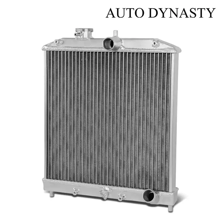 2-Rows Aluminum Cooling Radiator 92-00 Honda Civic, 93-97 Del Sol, 94-01 Integra