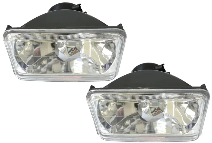 2pcs 4×6 in. Headlight Conversion Lens H4