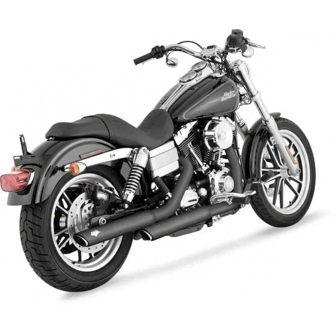 3″ Round Twin Slash Slip-On Mufflers Dyna