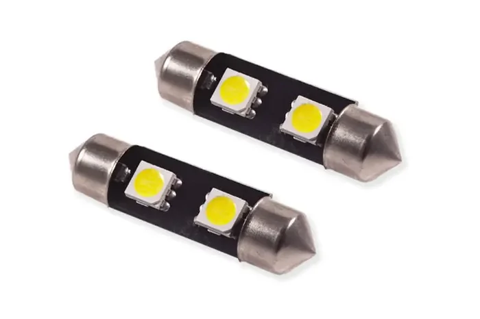 36mm SMF2 LED Cool White (pair)
