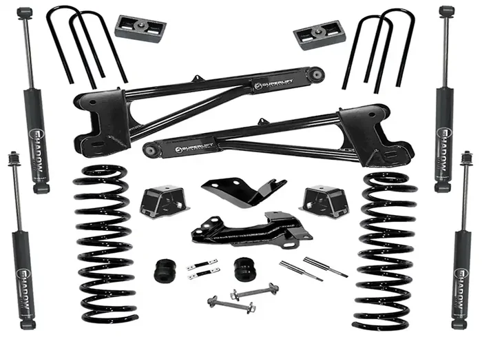 4 in. Lift Kit with Replacement Radius Arms 05-07 Ford F-250 / F-350 Super Duty 4WD