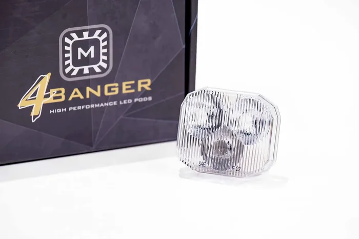 4Banger White Wide Lens Only Universal