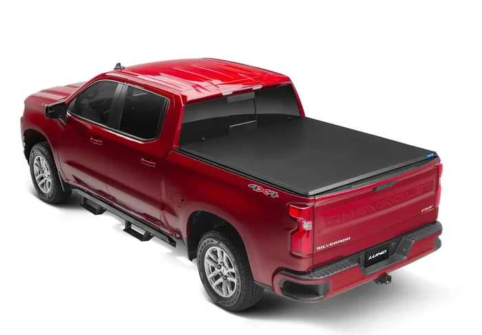 5 Ft. Bed Hard Fold Tonneau Cover 19-24 Chevy Silverado 1500/GMC Sierra 1500