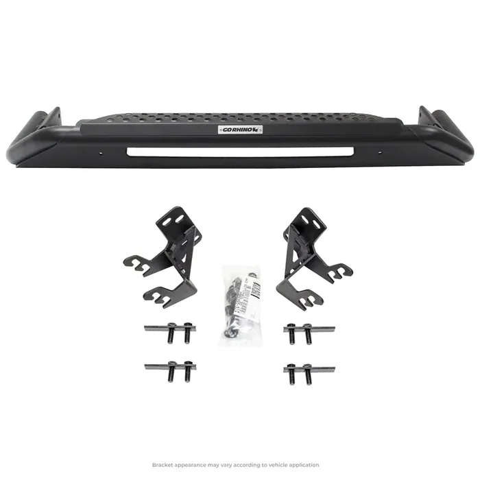 566860T RC3 LR Light Ready Skid Plate Bull Bar with Mounts 09-18 Ram 1500, 19-24 1500 Classic