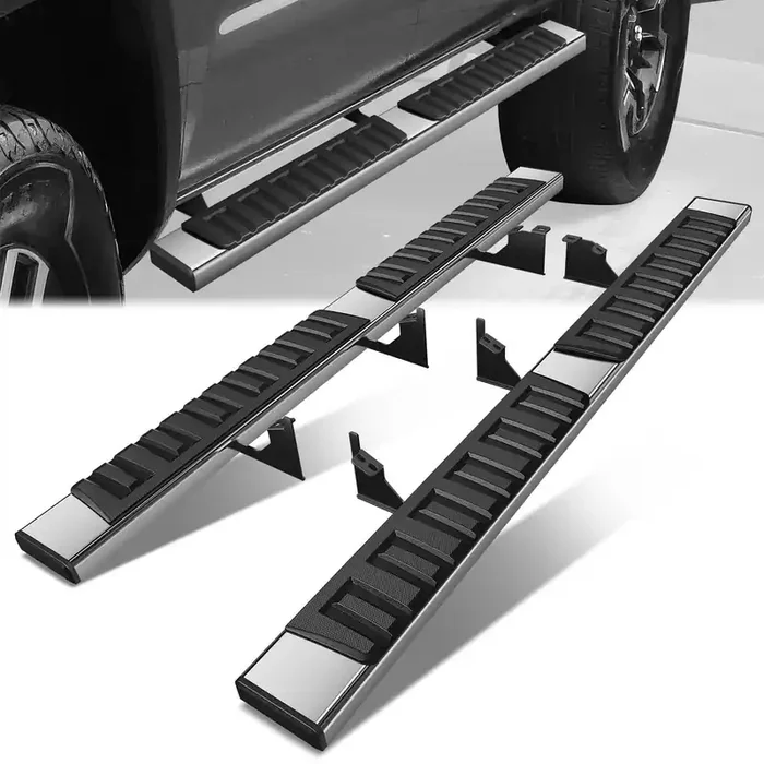 6.75 in. W Stainless Steel Running Boards 05-23 Toyota Tacoma Access Cab