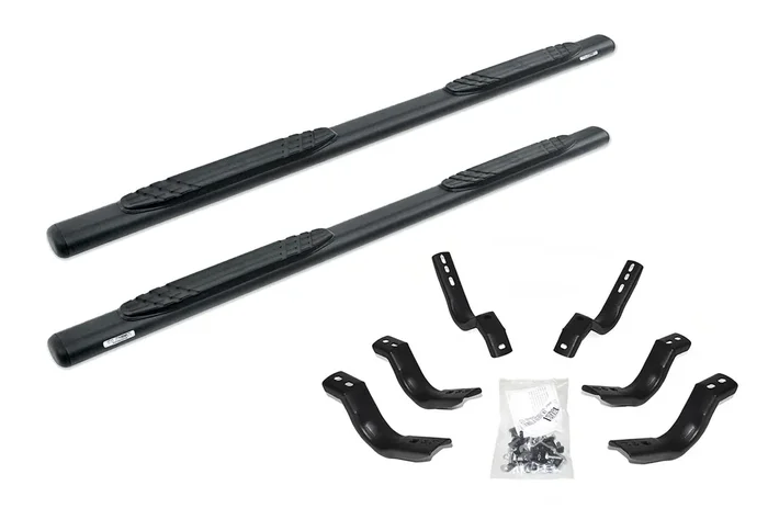 684409987T 4 in. Wide OE Xtreme Side Steps Kit 09-10 Dodge Ram, 11-24 Ram 1500 2500 3500