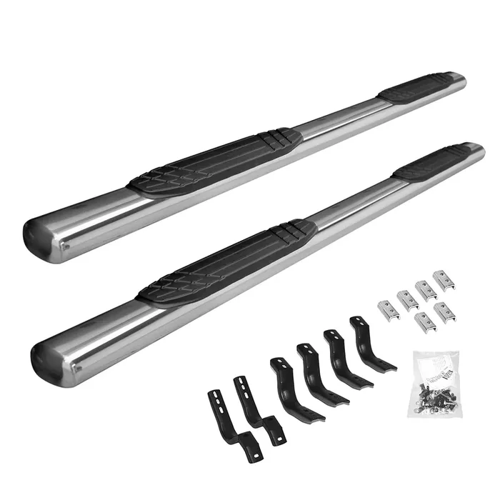 684435187PS 4 in. Wide OE Xtreme Side Steps Kit 04-15 Nissan Titan