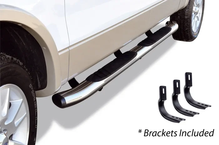 685412687CC 5 in. Wide Xtreme Composite Side Steps Kit 04-14 Ford F-150