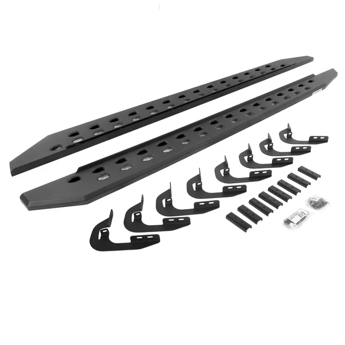 69404787SPC 5.5 in. RB20 Silm Running Boards Kit 14-19 Chevy Silverado GMC Sierra 1500 2500 3500