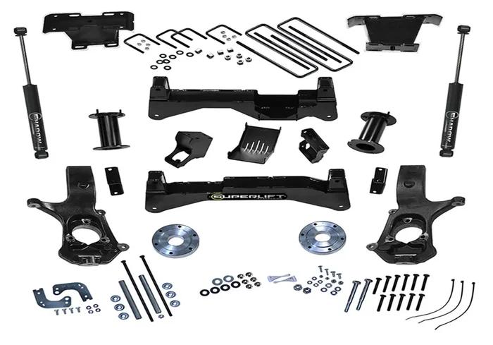 8 in. Lift Kit with Aluminum or Stamp Steel Control Arms 14-18 Chevy Silverado/GMC Sierra 4WD