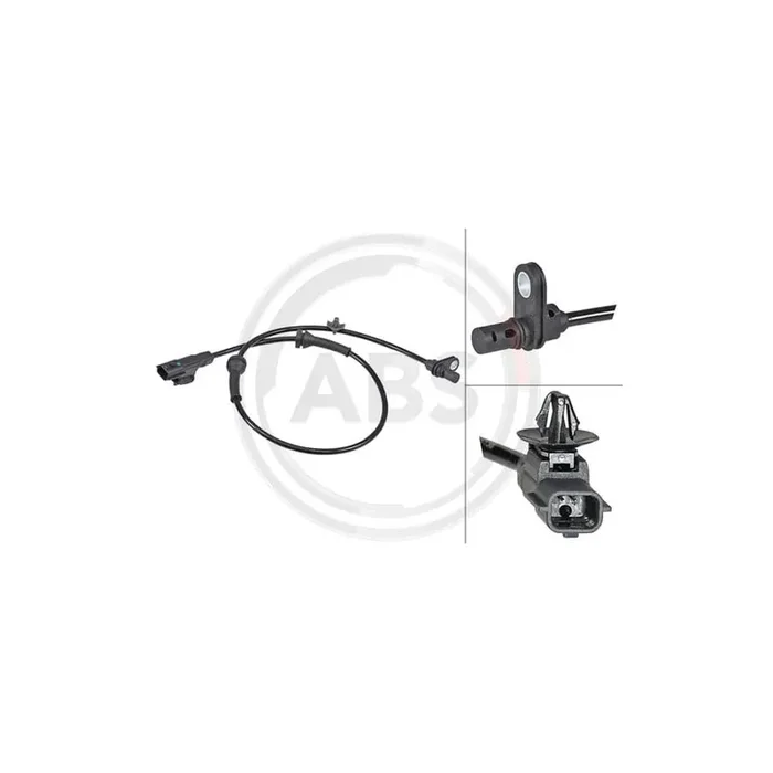 A.B.S. 30226 ABS Sensor for RENAULT Kadjar (HA_, HL_)