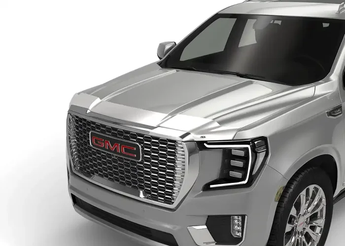 Aeroskin Flush Mount Chrome Hood Protector 21-22 GMC Yukon/Yukon XL