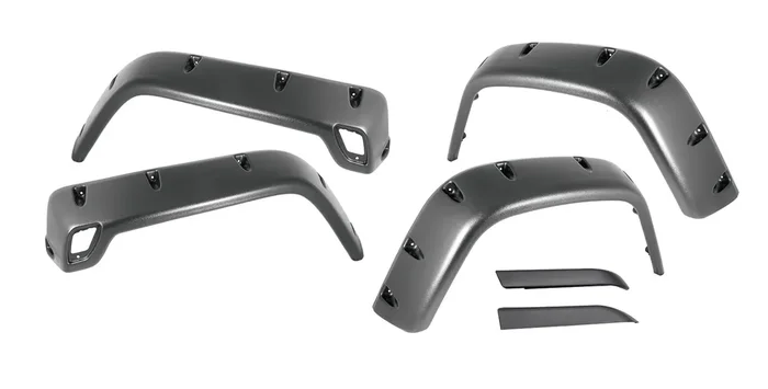 All Terrain Fender Flare Kit, 6 inch, 6 Piece 97-06 Jeep Wrangler TJ