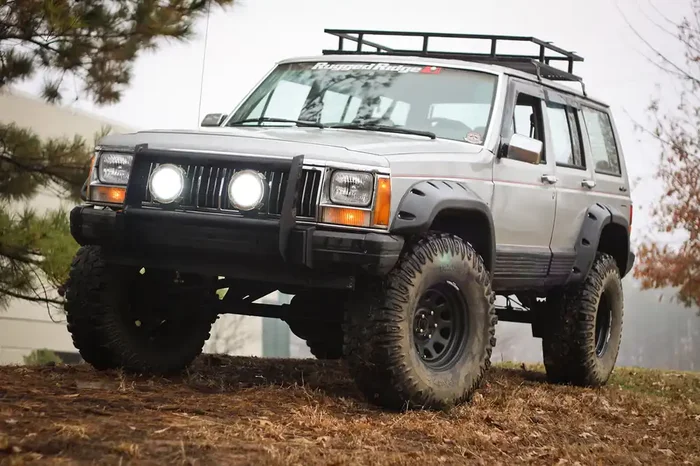 All Terrain Fender Flare Kit, 6 Piece 84-01 Jeep Cherokee XJ, 4 Door