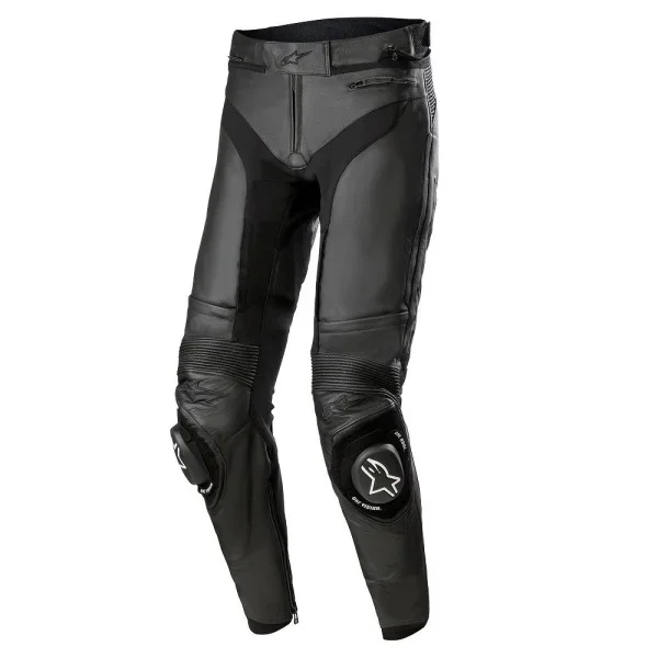 Alpinestars Missile V3 Leather Pants Black Black – Leather Trousers