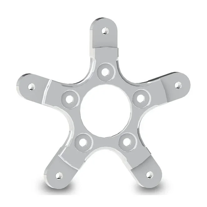 Arlen Ness Touring brake rotor adapter. Ness wheels. Chrome Ness wheels with cartridge style hub (excl. Drift or Flare 5 wheels) with 14-21 ‘open centre’ style brake rotors