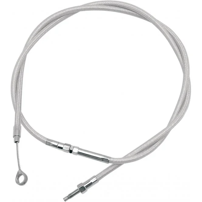 Armor Coat Braided Stainless Steel Clutch Cable Dyna, Softail
