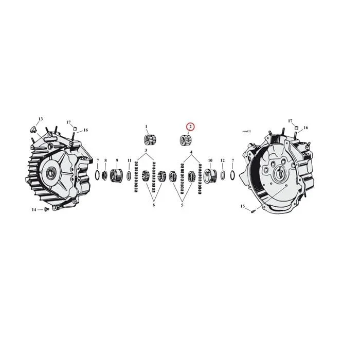 Bearing Assy, Pinion Shaft +.0010 Inch