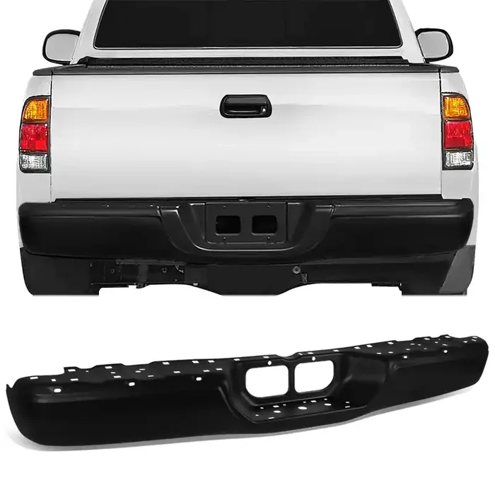 Black Rear Bumper Face Bar 00-06 Toyota Tundra