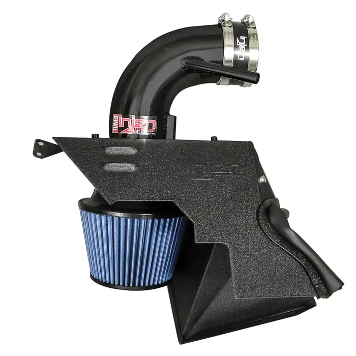 Black SP Short Ram Air Intake System 13-16 Hyundai Genesis V6-3.8L