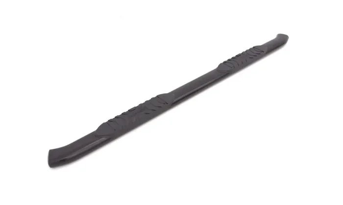 Black Steel 5 Inch Oval Curved Nerf Bars 19-24 Ford Ranger SuperCrew Cab