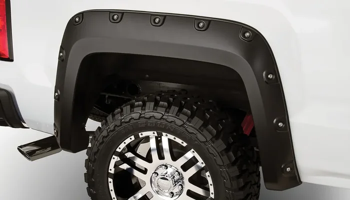 Boss Pocket/Rivet Style Rear Fender Flares 07-13 GMC Sierra 1500