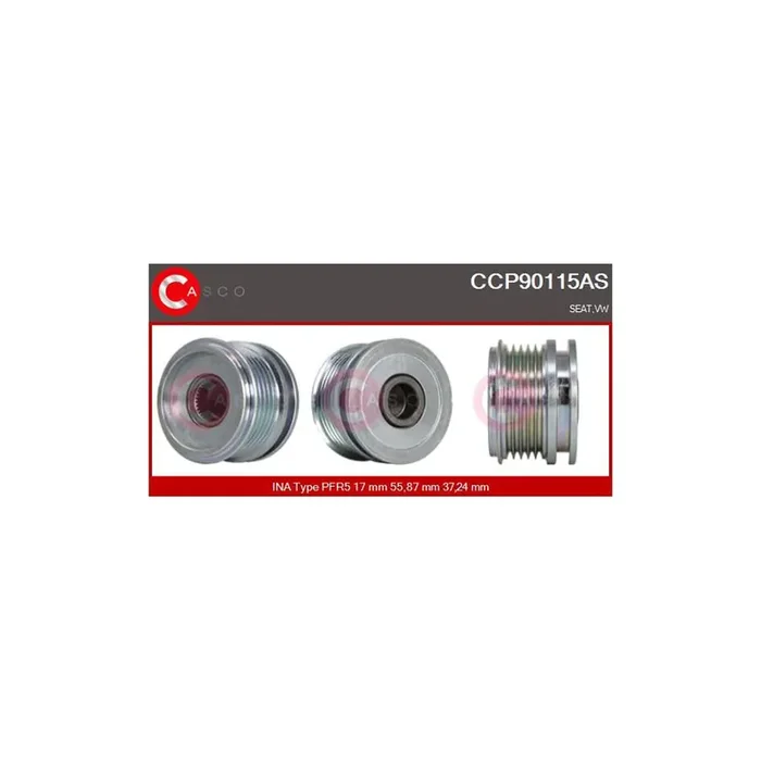 Casco Ccp90115As Pulley, Alternator