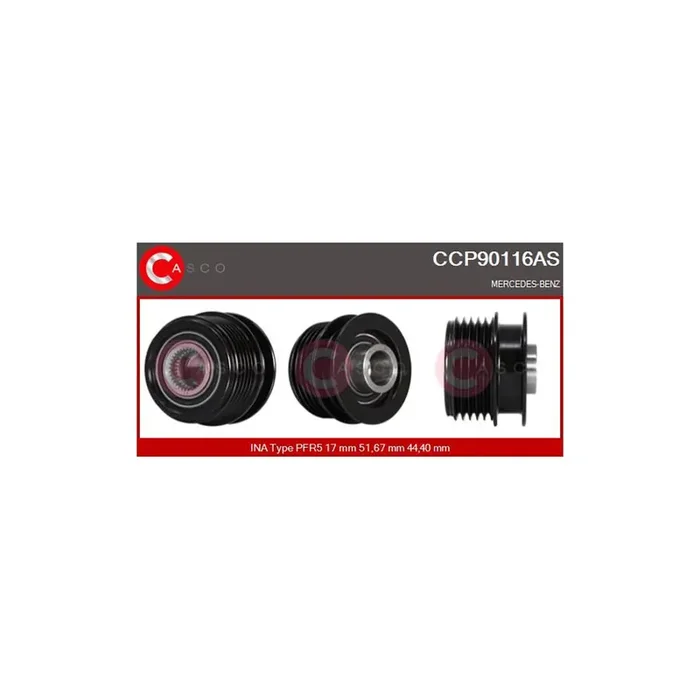 Casco Ccp90116As Pulley, Alternator