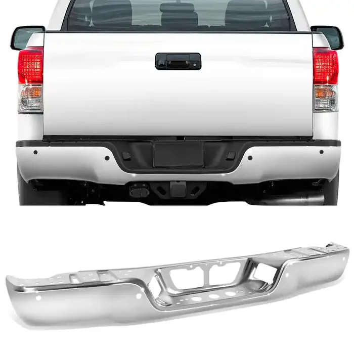 Chrome Rear Bumper Face Bar 07-13 Toyota Tundra