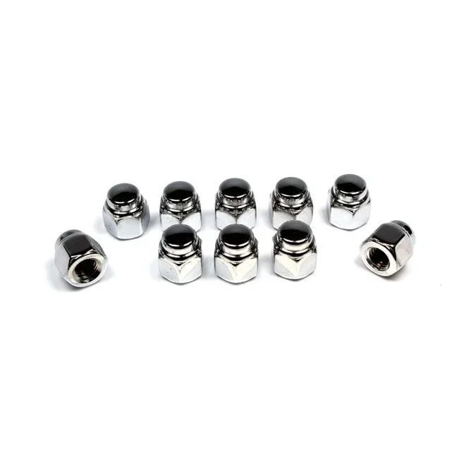 Colony cap nuts M8 (1.25) chrome plated Universal