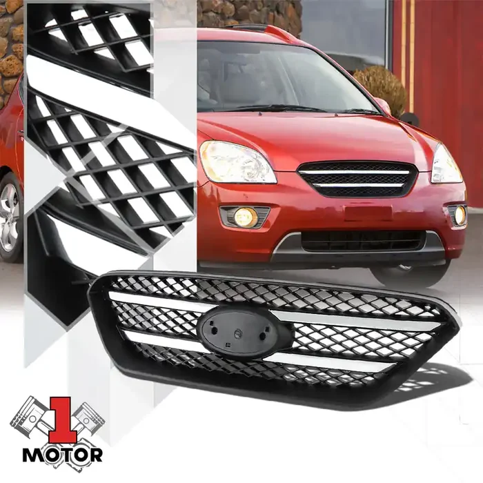 Diamond Mesh Style Bumper Grille 07-10 Kia Rondo