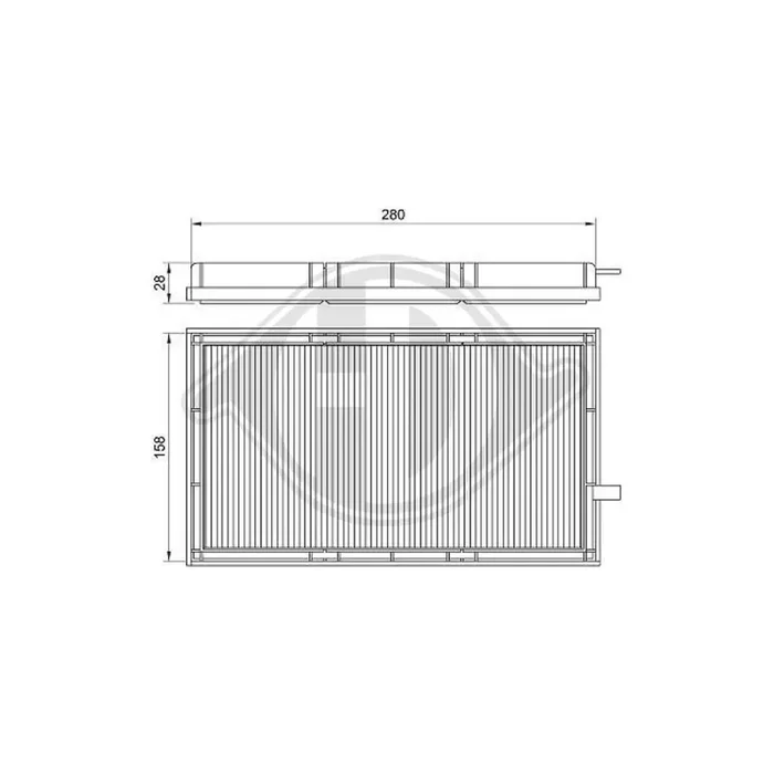 DIEDERICHS DCI0011 Pollen Filter For BMW 3 Series
