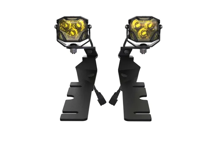 Ditch Light Brackets 09-10 Dodge Ram 1500, 11-18 Ram 1500