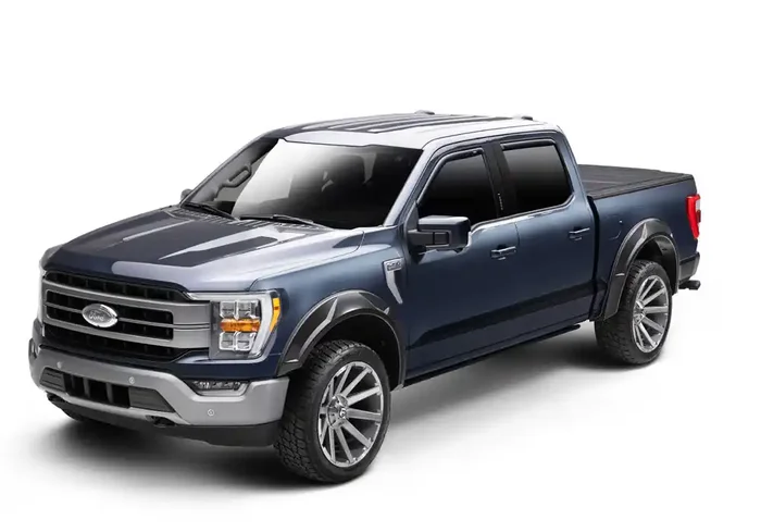 DRT Style Fender Flares Front and Rear 21-24 Ford F-150