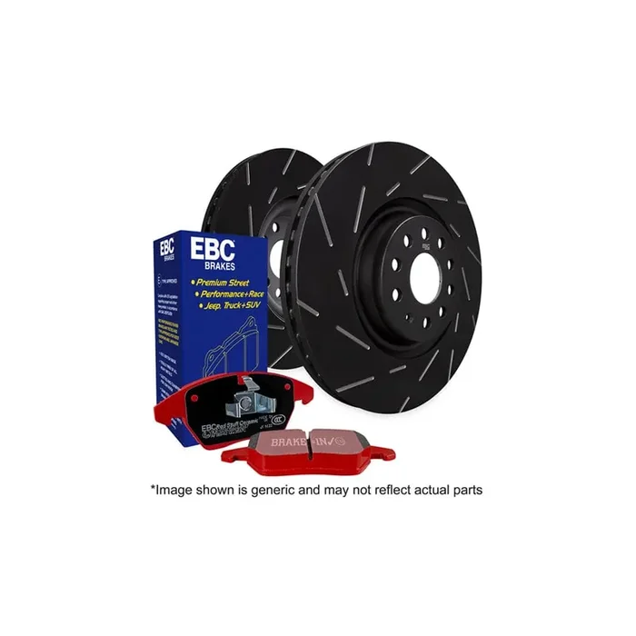 EBC PD07KF278 BMW E89 Redstuff Front Brake Pad & USR Disc Kit – ATE Caliper