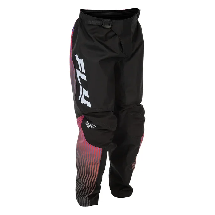F-16 2026 YOUTH PANT – BLACK/RED/PURPLE