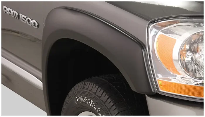 Factory Style 4-Piece Fender Flare Set 02-05 Dodge Ram 1500, 03-05 2500, 3500