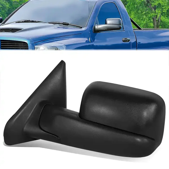 Factory Style Door Mirror (Driver Left) 02-09 Dodge Ram 1500, 2500, 3500 Pickup