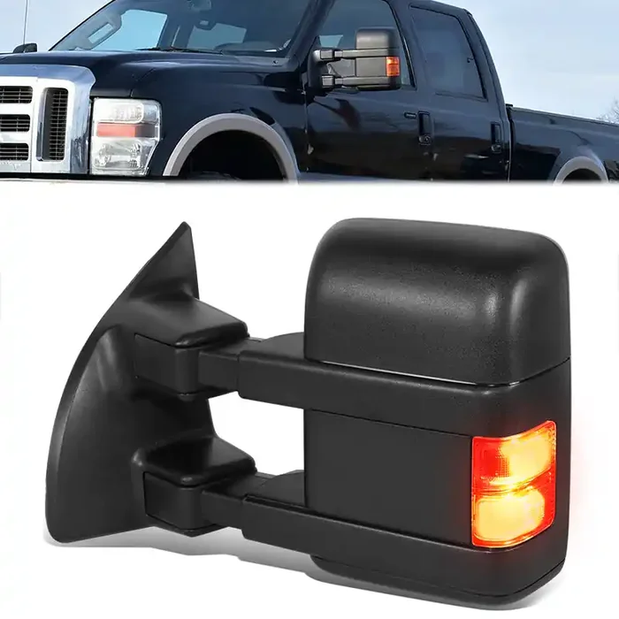 Factory Style Door Mirror (Driver Left) 08 Ford F-250, 350 Super Duty