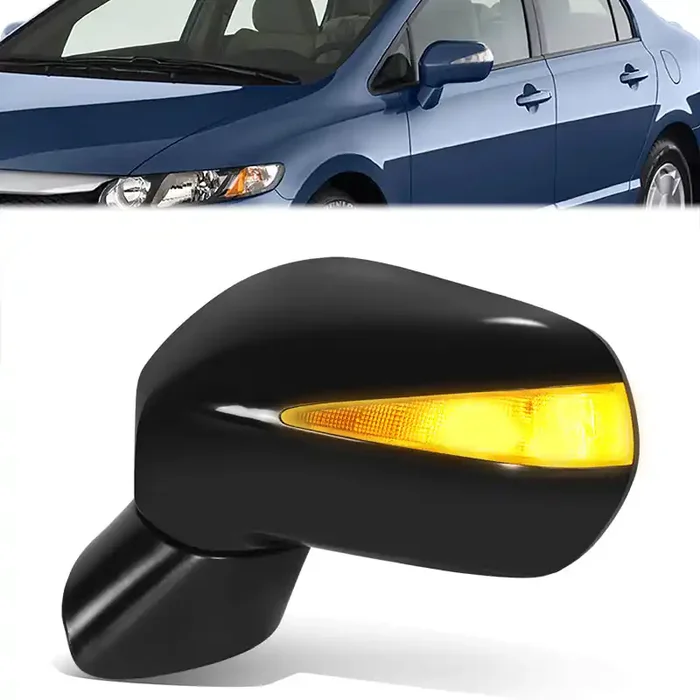 Factory Style Door Mirror (Driver Left) 09-10 Honda Civic