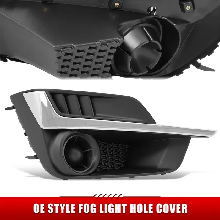 Factory Style Fog Light Bezel 15-16 Subaru Impreza