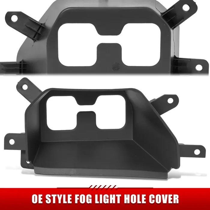 Factory Style Fog Light Bezel 16-18 GMC Sierra 1500, 2019 1500 Limited
