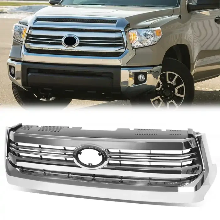 Factory Style Front Bumper Grille 16-17 Toyota Tundra