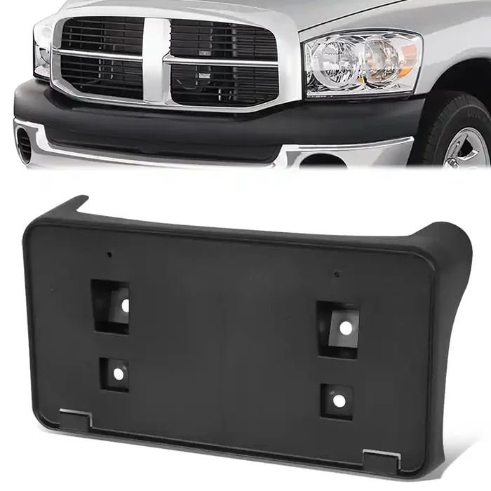 Factory Style Front License Plate Bracket 04-08 Dodge Ram 1500, 04-09 2500 3500