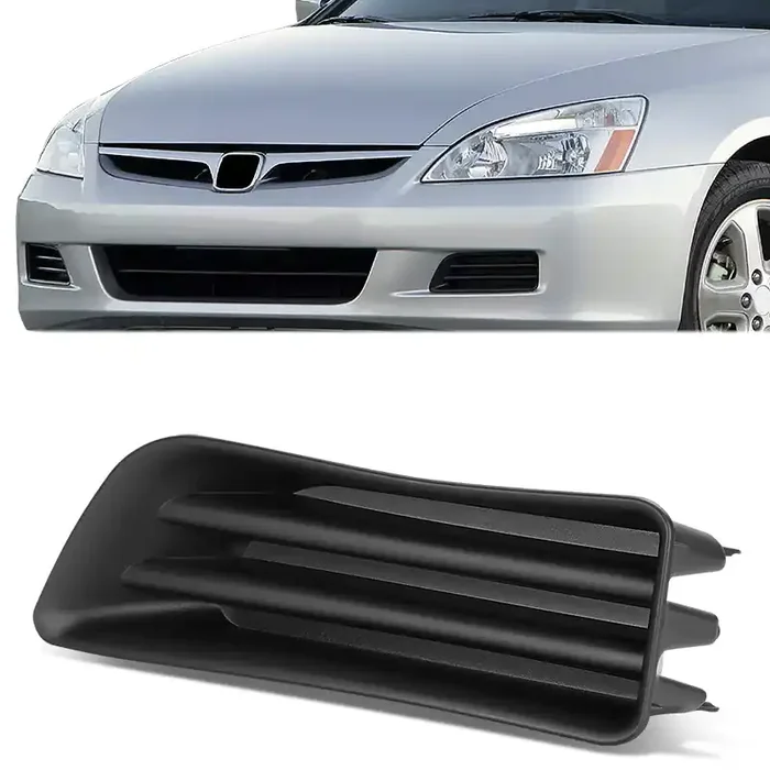 Front Drive Side Fog Light Cover 06-07 Honda Accord, Without Fog