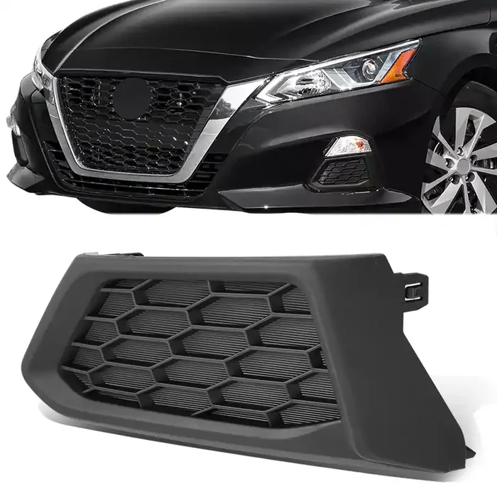Front Drive Side Fog Light Cover 19-22 Nissan Altima, Without Fog