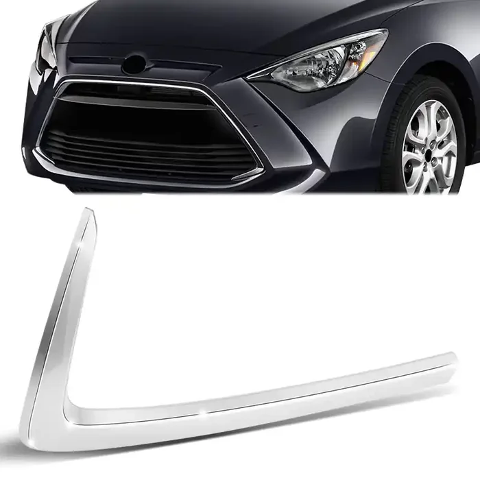 Front Driver Outer Bumper Cover Grille Molding 2016 Scion Ia, 16-20 Yaris, 17-18 Ia